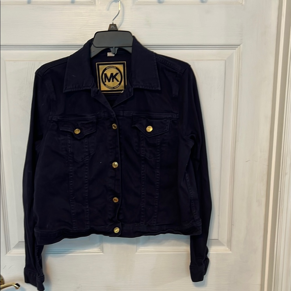 Michael Kors Navy Jacket Timeless Design